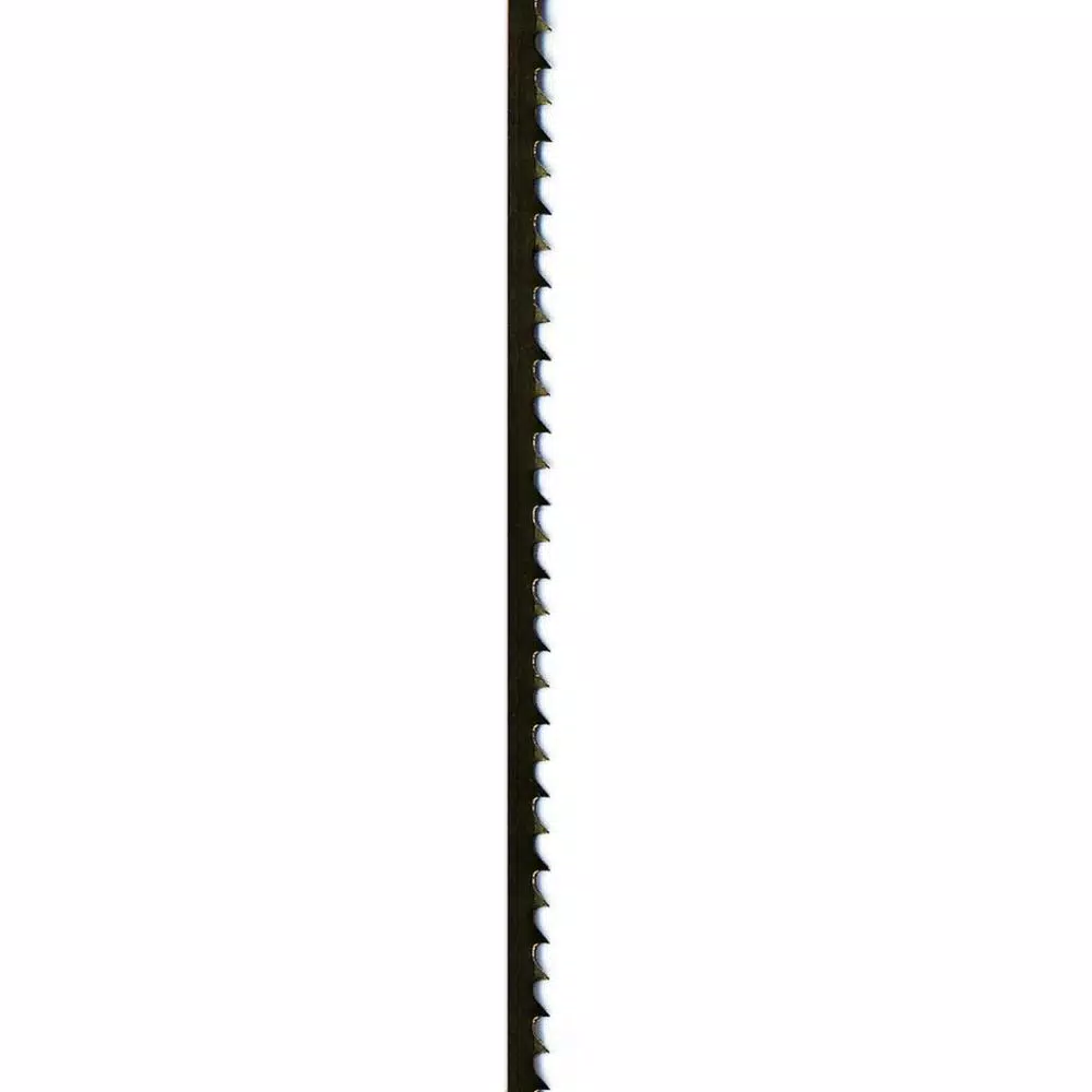 Olson Saw 5 in. L Pin End x 0.070 in. W x 0.010 in. T with 18.5 TPI High Carbon Steel Scroll Saw Blade