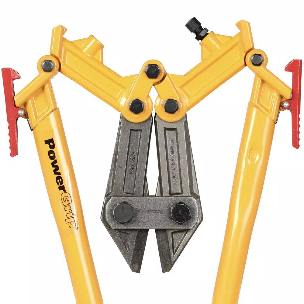 OLYMPIA 24 in. Powergrip Bolt Cutter with Foldable Handles