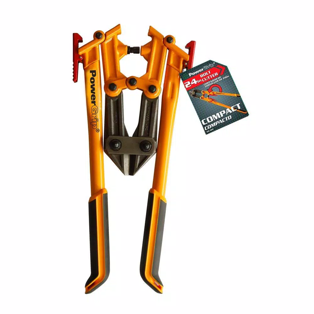 OLYMPIA 24 in. Powergrip Bolt Cutter with Foldable Handles