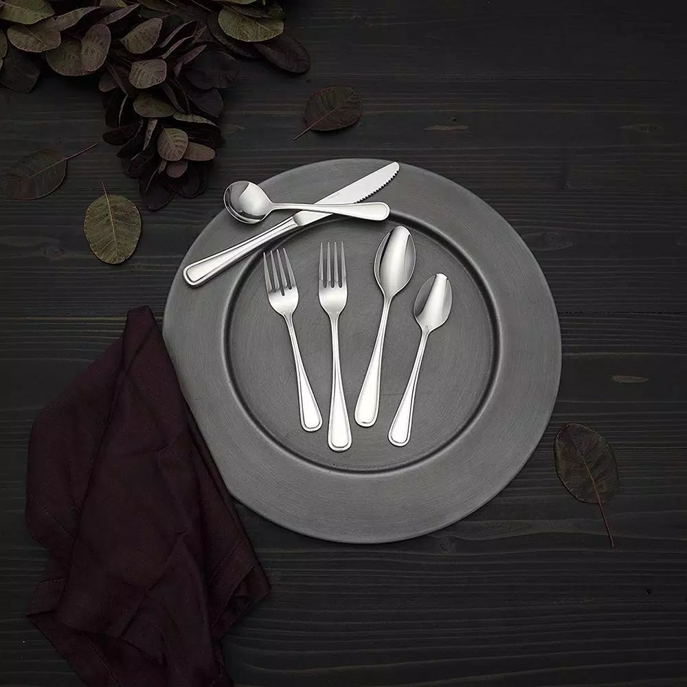 Oneida New Rim Silver 18/0 Stainless Steel Dinner Fork (12-Pack)