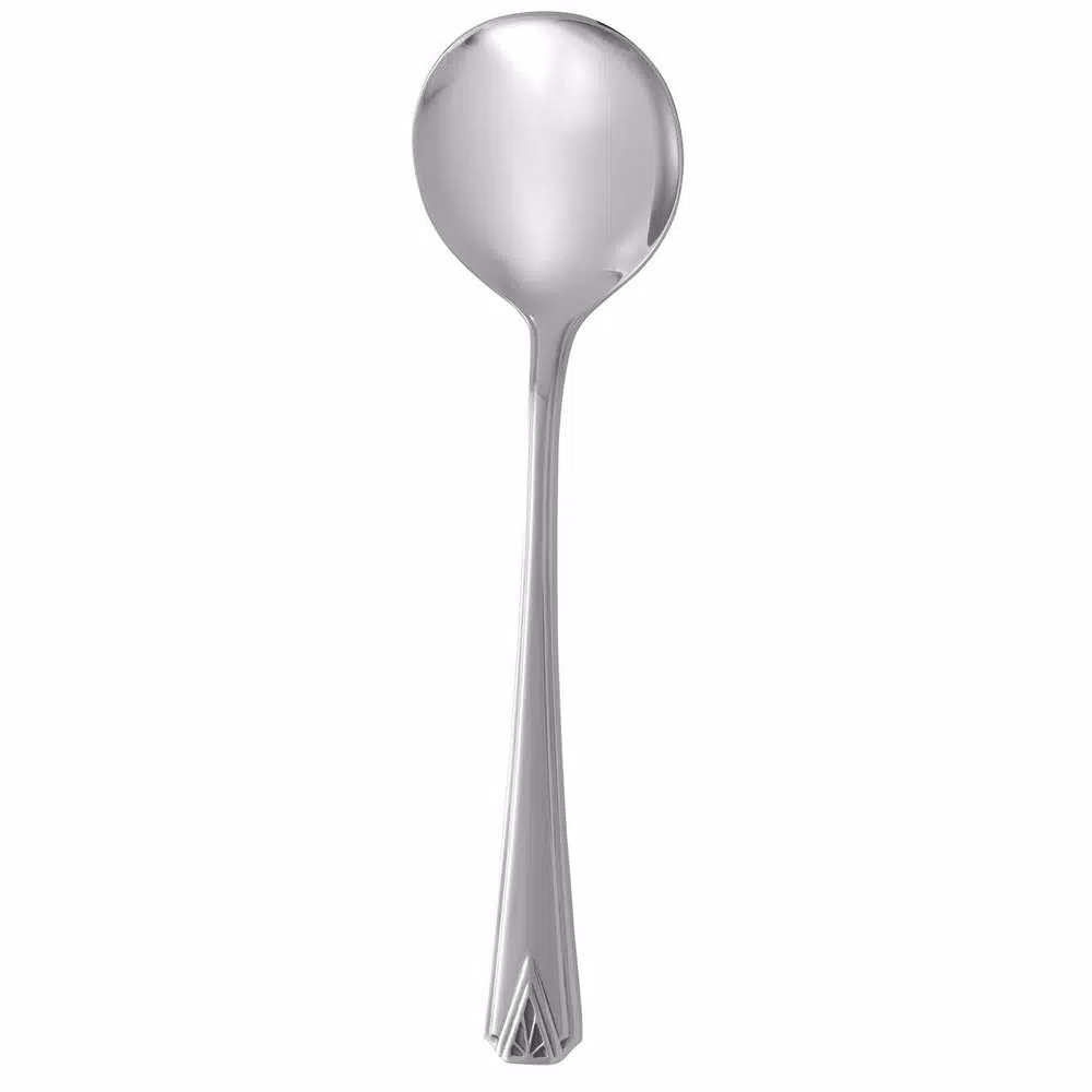 Oneida Deauville 18/10 Stainless Steel Bouillon Spoons (Set of 12)