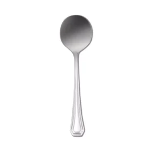 Oneida Lido Stainless Steel Silverplated Bouillon Spoons (Set of 12)