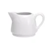 Oneida Tundra 6.5 oz. White Porcelain High Alumina Creamers (Set of 36)