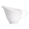 Oneida Tenor 8.5 oz. White Porcelain High Alumina Handled Creamers (Set of 36)