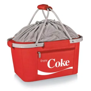 ONIVA 34 oz. Red Coca-Cola Metro Basket Collapsible Tote Cooler