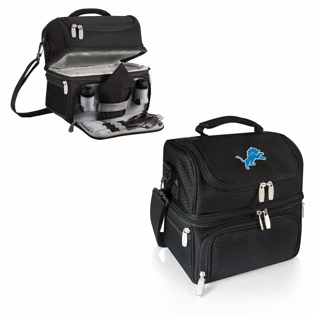 ONIVA Pranzo Black Detroit Lions Lunch Bag