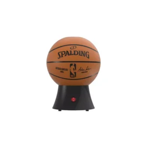 Uncanny Brands Kernel Capacity 3 oz. Orange and Black NBA/Spalding Hot-Air Popcorn Maker