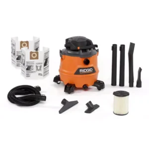 RIDGID 16 Gal. 6.5-Peak HP NXT Wet/Dry Shop Vacuum with Detachable Blower, Filter, Dust Bags, Hose and Accessories