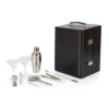 Picnic Time Black Case and Interior Manhattan Cocktail Set