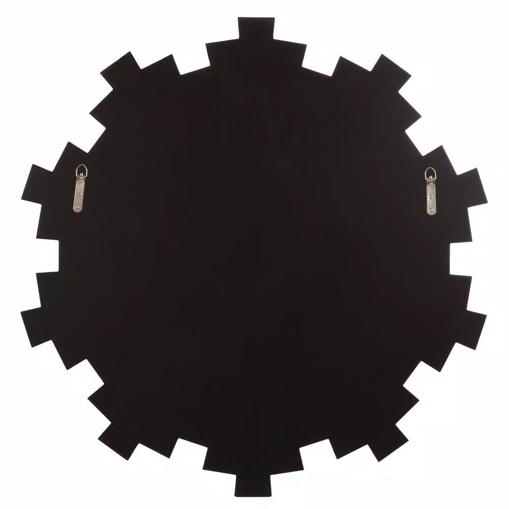 Pinnacle Medium Sunburst Silver Beveled Glass Contemporary Mirror (36 in. H x 36 in. W)