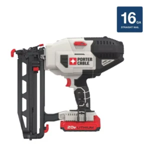 Porter-Cable 20-Volt MAX Lithium-Ion 16-Gauge Cordless Nailer with Battery 1.5 Ah and Charger