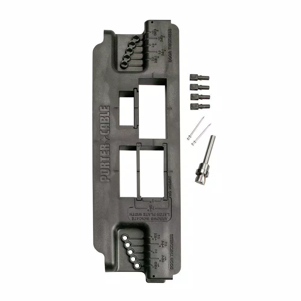 Porter-Cable Strike and Latch Plate Template