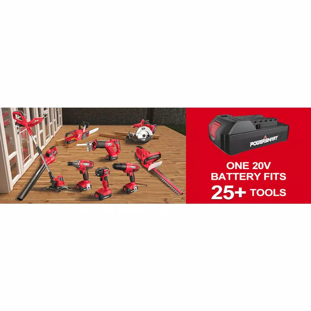 PowerSmart 20-Volt Cordless 1/4 in. Impact Driver