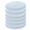 POWERTEC 4 in. x 50 ft. PVC Flexible Dust Collection Hose, Clear Color