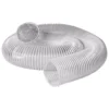 POWERTEC 6 in. x 5 ft. Clear PVC Flexible Dust Collection Hose