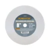 POWERTEC 8 in. x 1 in. 80-Grit 5/8 in. Arbor White Aluminum Oxide Grinding Wheel