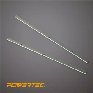 POWERTEC 13 in. HSS Replacement Planer Blades for the Steel City Planer 40100 Replacement Planer Knives # 40936 (Set of 2)