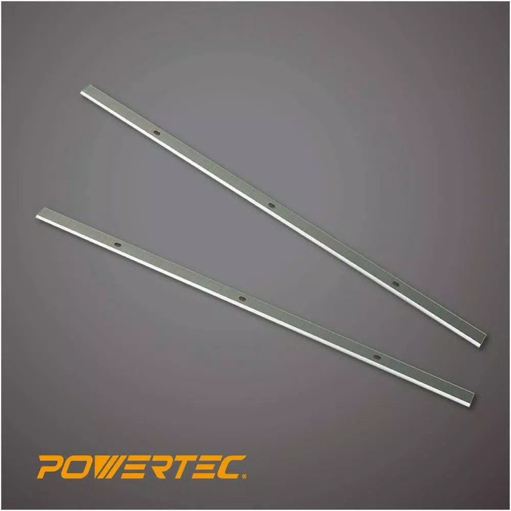POWERTEC 12-1/2 in. High-Speed Steel Planer Knives for PL1250 (Set of 2)