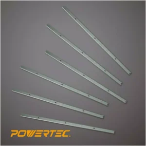 POWERTEC 13 in. HSS Replacement Planer Blades - 2 Sets 6 Knives