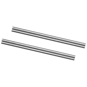 POWERTEC 3-1/4 in. 82 mm. HSS Handheld Planer Knives for Skil, WEN, and VonHaus, Replacement Planer Blades (2-Pack)