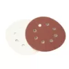 POWERTEC 5 in. 60-Grit Aluminum Oxide Hook and Loop 8-Hole Disc (25-Pack)