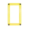 POWERTEC Universal Angle Template Tool 10 in. Optimized Plastic Angle-Izer Multi-Angle Ruler Easy One Hand Utility Ultra Precise