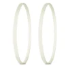 POWERTEC Heavy-Duty Urethane Tires For Bandsaw, 9 in. Dia x 1/2 in. Wide (2-Pack)