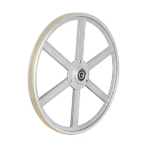 POWERTEC Heavy-Duty Urethane Tires For Bandsaw, 9 in. Dia x 1/2 in. Wide (2-Pack)
