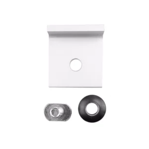 POWERTEC Universal Stop Kit for T-Track System with Parallel Perpendicular Stops (4-Pack)