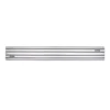 POWERTEC 55 in. Extruded Aluminum Track for DeWalt TrackSaw Replacement, DeWalt Track Rail Woodworking Tool