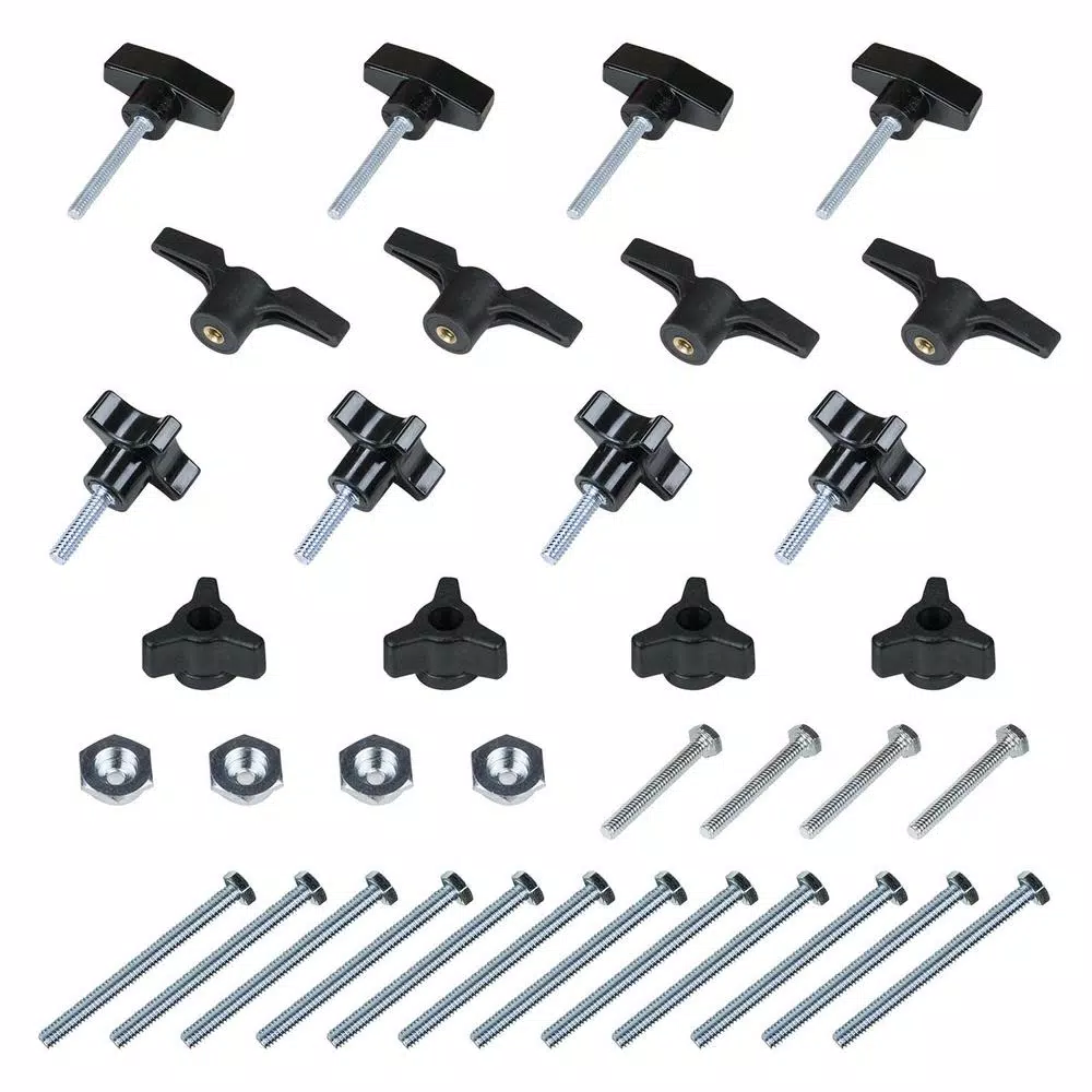 POWERTEC Jig and Fixture Hardware Kit (36-Piece)