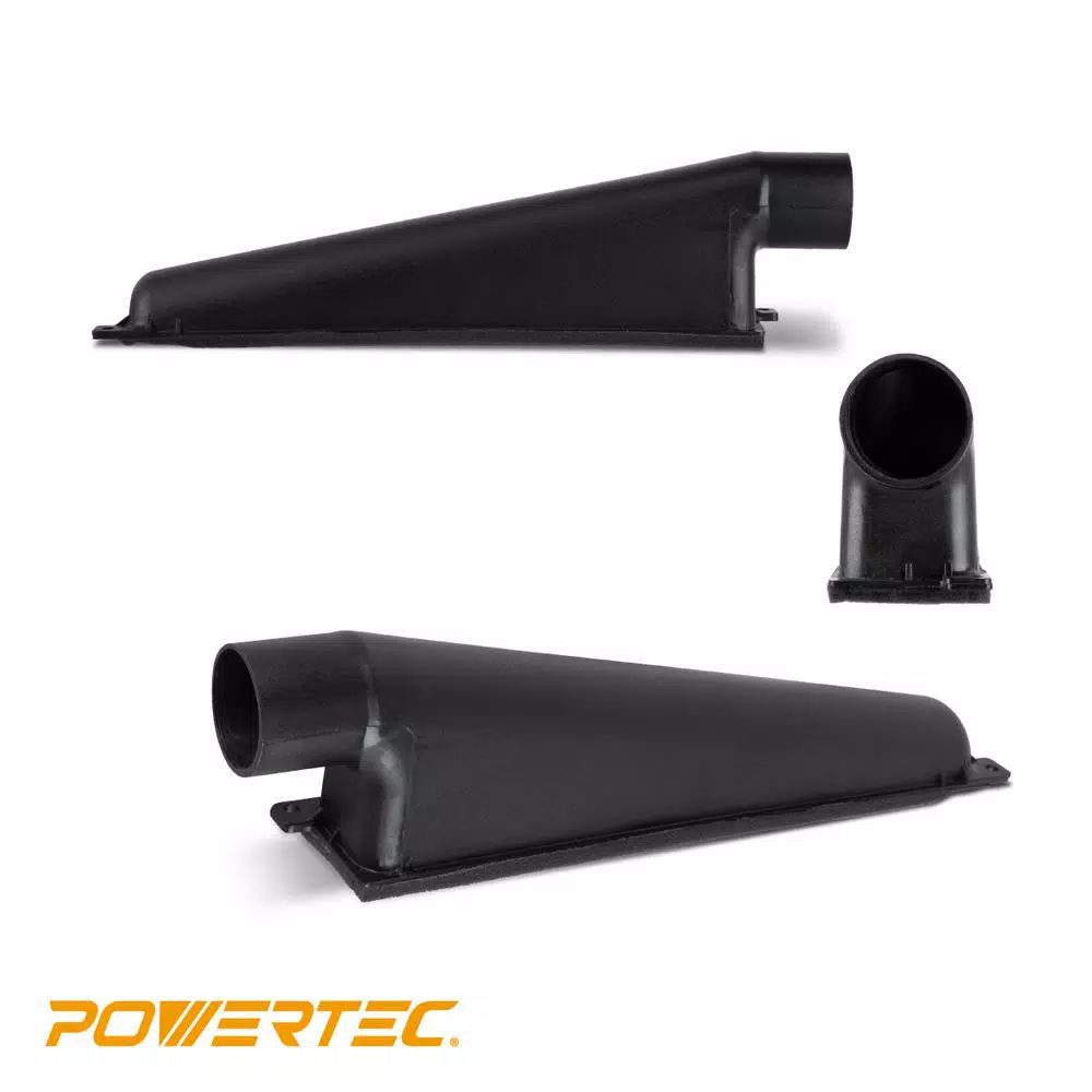 POWERTEC Dust Port and Screw Set for PL1250, PL1251 and PL1252