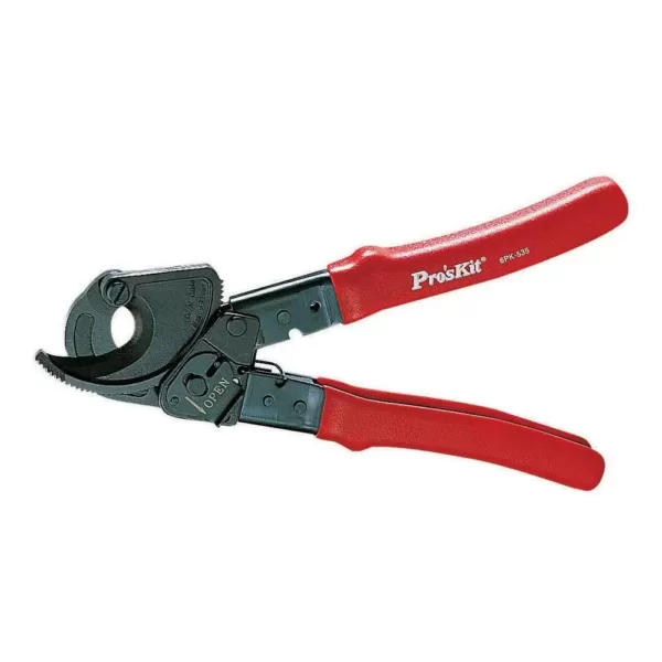 Pro’sKit 10 in. Ratcheted Cable Cutter – PAX Depot