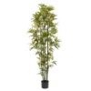 Pure Garden 72 in. Artificial Bamboo Plant with Pot
