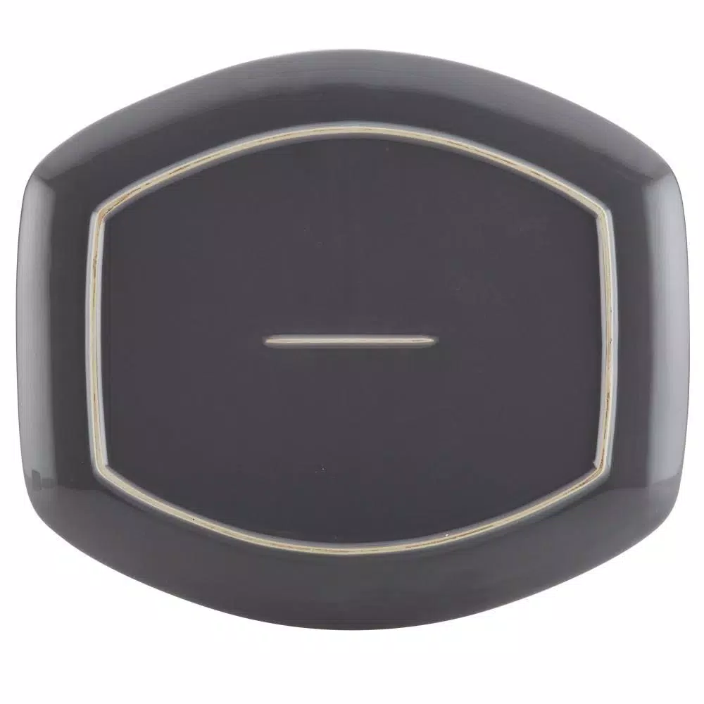 Rachael Ray Cityscapes Dark Sea Salt Gray Ceramic Hot Chip and Dip Set
