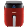 GoWISE USA 5 Qt. Red Air Fryer with Duo Touchscreen Display