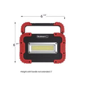 Stalwart 450 Lumens LED Work Light with Rotating Handle