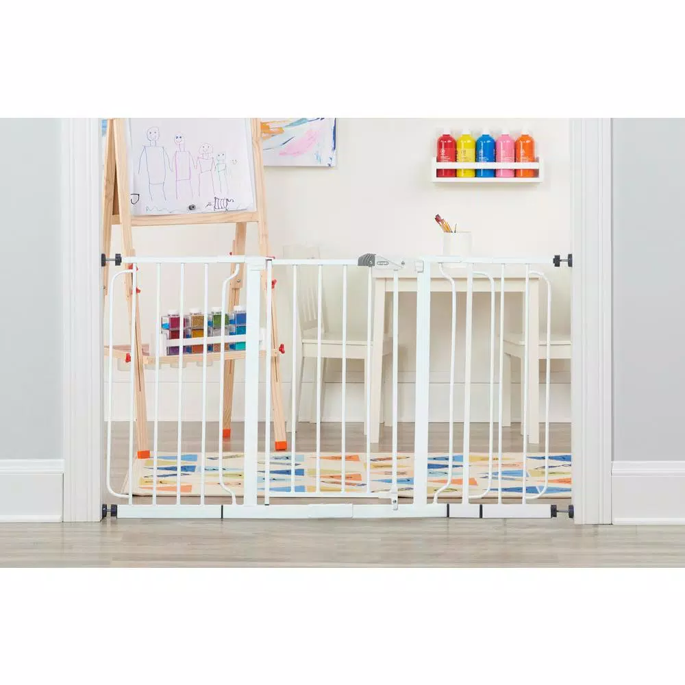 Regalo 30" Metal Extra Wide Span Walk-Through Gate