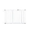 Regalo 30 in. Easy Step Extra Wide Metal Walk Through Gate in White
