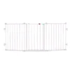 Regalo 31" Metal Flexi Gate Extra Wide Configurable Walk-Through Gate