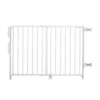 Regalo 35" Extra-Tall Top Of Stairs Metal Safety Gate