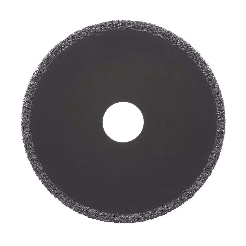RemGrit 4 in. Diameter 25/32 in. Arbor Coarse Grit Carbide Grit Circular Saw Blade