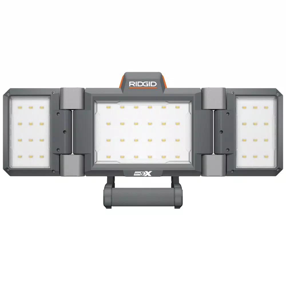 RIDGID 18-Volt Hybrid Folding Panel Light (Tool Only)