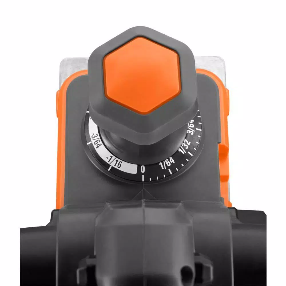 RIDGID 18-Volt OCTANE Cordless Brushless 3-1/4 in. Hand Planer with 18-Volt Lithium-Ion 4.0 Ah Battery and Charger Kit