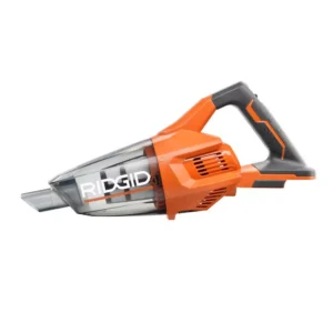 RIDGID 18-Volt Cordless Hand Vacuum (Tool Only) with Crevice Nozzle, Utility Nozzle and Extension Tube