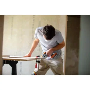 RIDGID 18-Volt SubCompact Lithium-Ion Cordless Brushless 3 in. Multi-Material Saw (Tool Only) with (3) Cutting Wheels