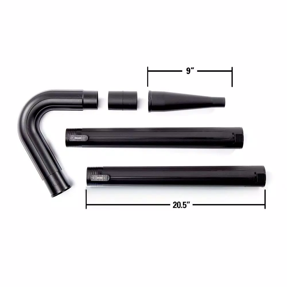 RIDGID 2-1/2 in. Gutter Cleaning Accessory Kit for RIDGID Wet/Dry Shop Vacuums