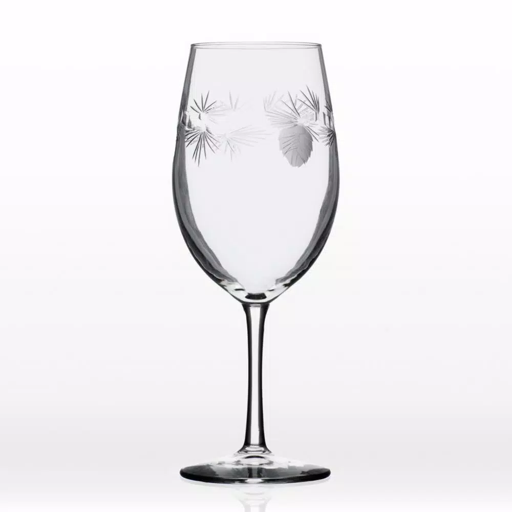 Rolf Glass Icy Pine 18 oz. Clear All Purpose Wine (Set of 4)