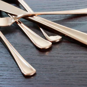 Gibson Home Goldie Rose 20-Piece Flatware Set (Service for 4)