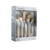 MegaChef Gibbous 20-Piece Rose Gold Matte Stainless Steel Flatware Set (Service for 4)